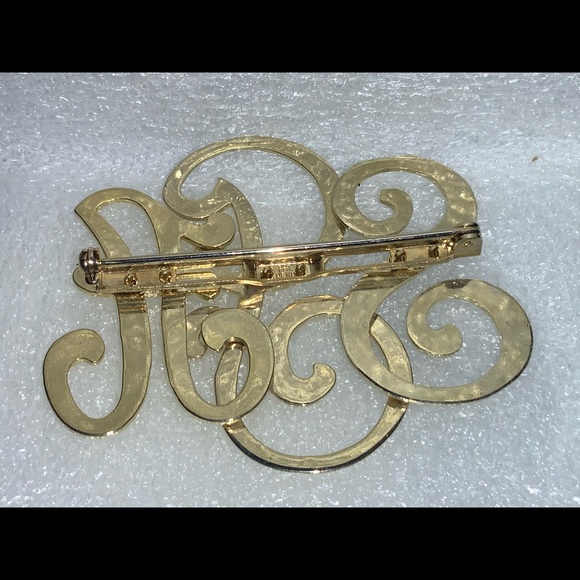 Pat Pend SGS INITIALS BROOCH - Picture 4 of 7